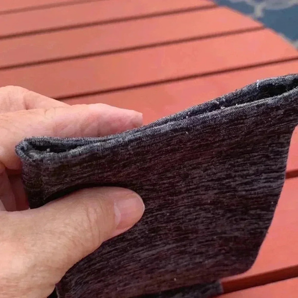 Five for 25 Place stretchy, gray, medium weight  leggings - Picture 6 of 6